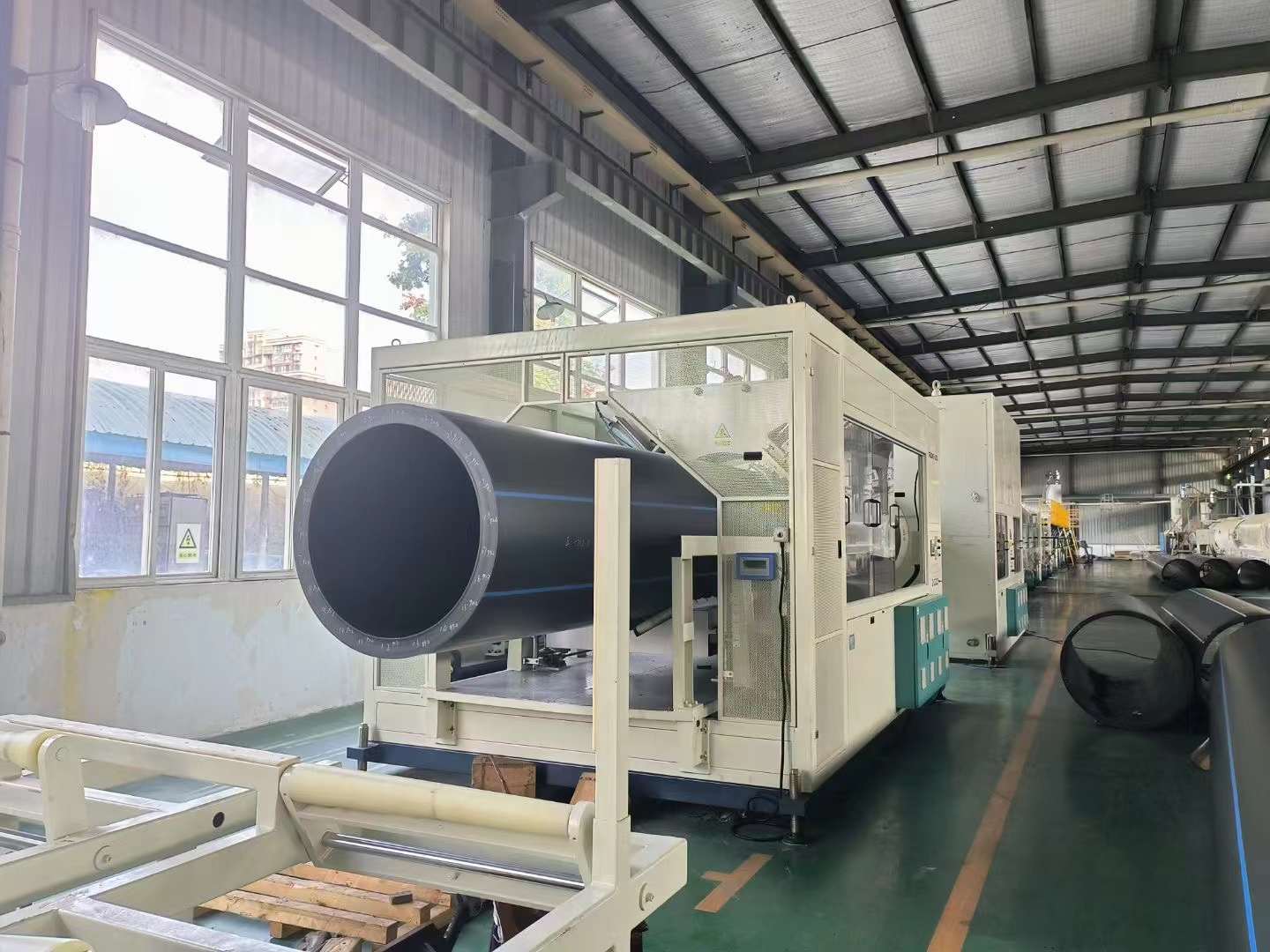 HDPE тръби с по-голям диаметър и проблеми с охлаждането