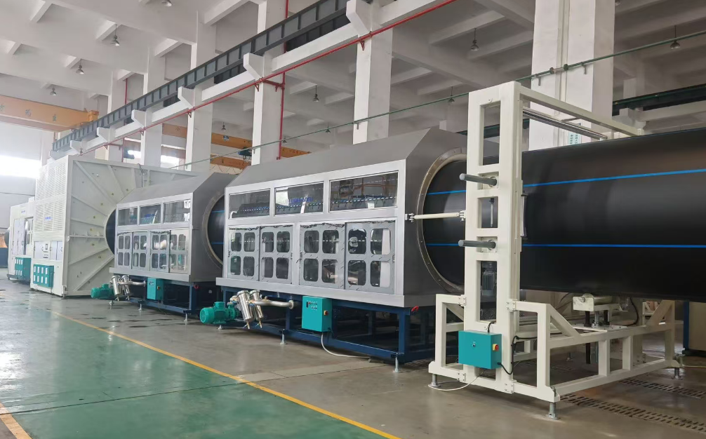 HDPE тръби с по-голям диаметър и проблеми с охлаждането